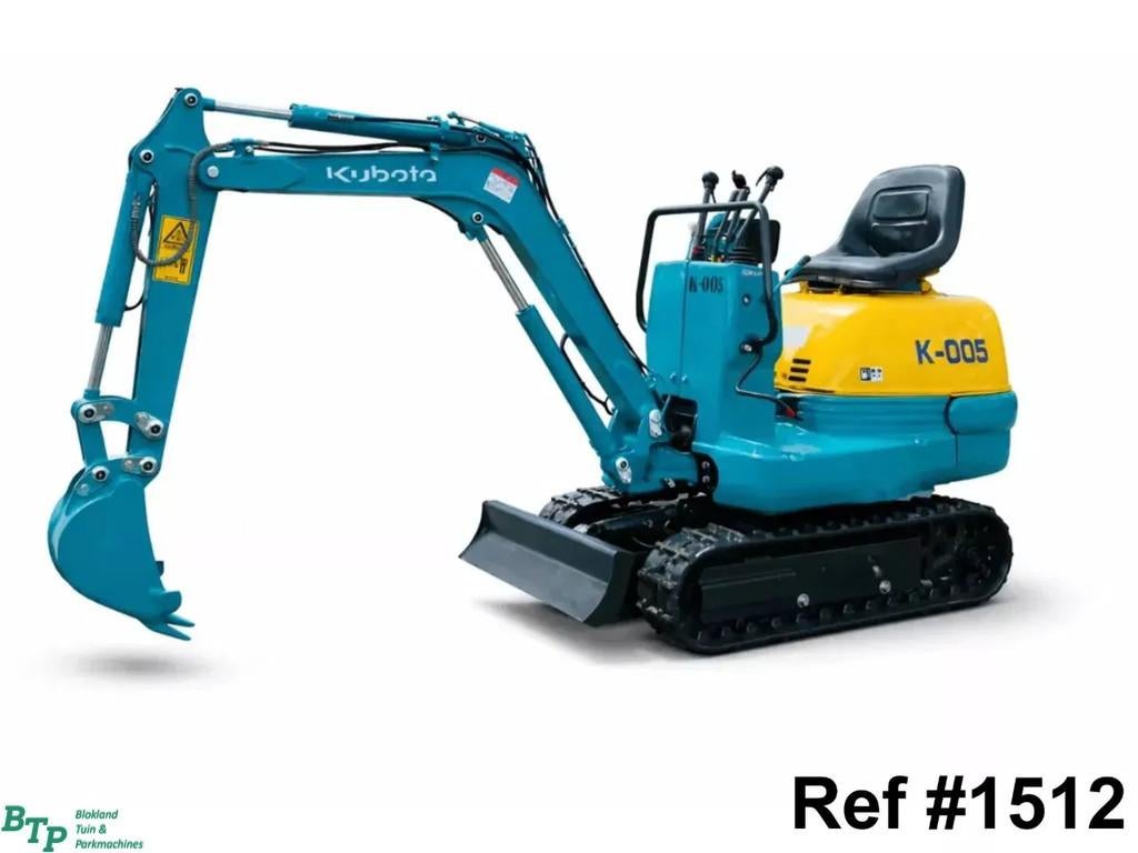 Kubota IHI gebruikte minigraver k005 k-005 u-008 u008 7js