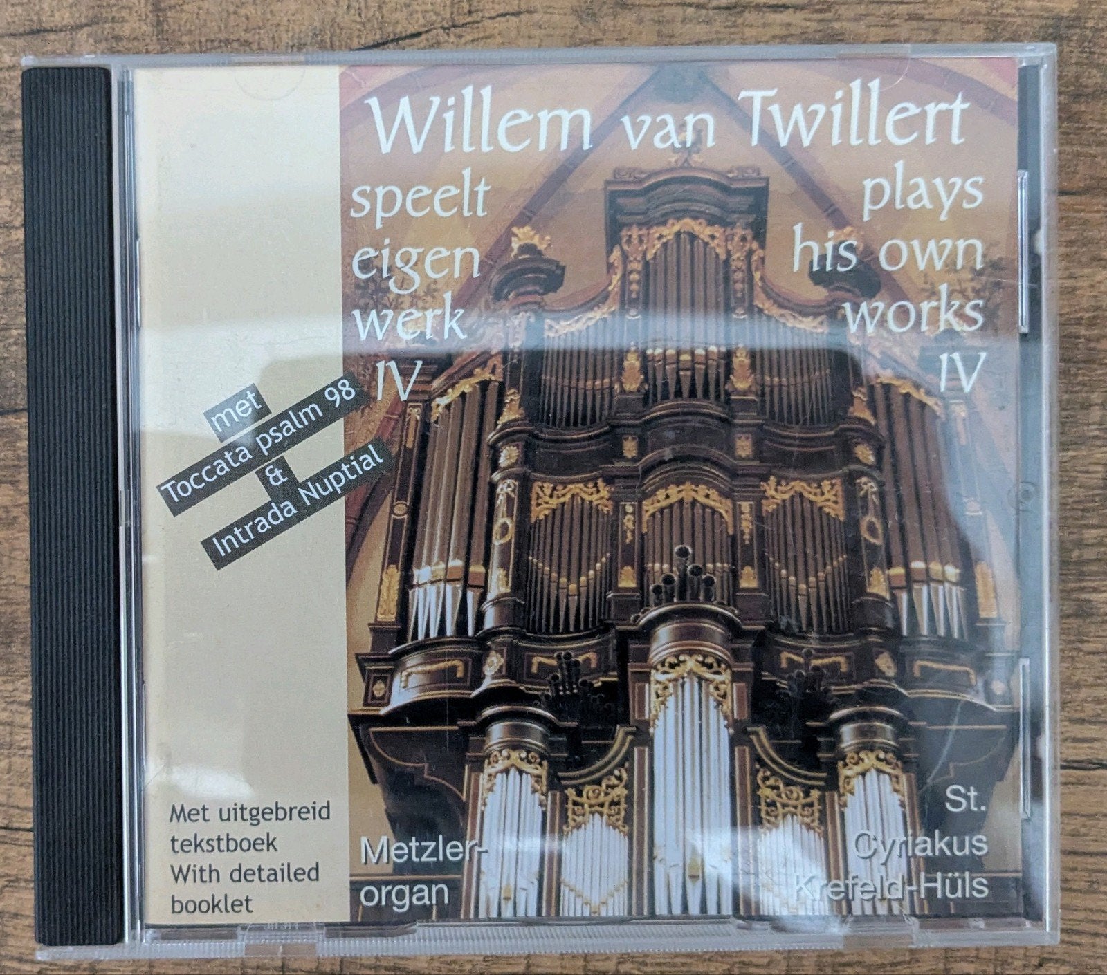 Willem van Twillert - Speelt Eigen Werk IV (CD), Inclusief boekje, Gebruikt, Overige componisten, Modernisme tot heden