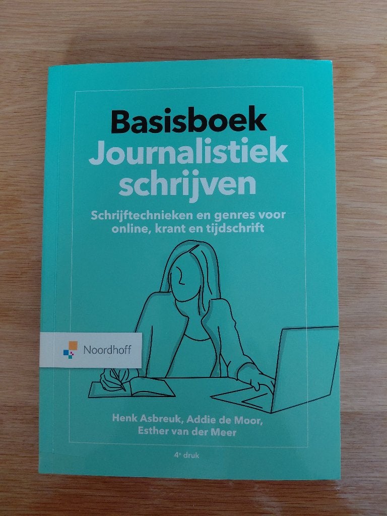 Basisboek Journalistiek schrijven, Boeken, Studieboeken en Cursussen, Diverse auteurs, Zo goed als nieuw, Gamma, HBO