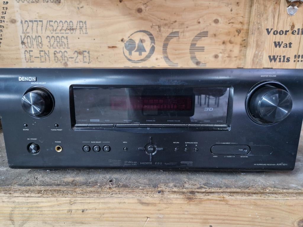 Denon AVR-1611 AV Surround Receiver - 3D Ready, Gebruikt, Denon, Ophalen of Verzenden, 60 tot 120 watt