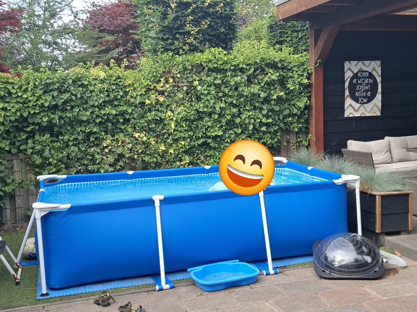 Zeer compleet Intex zwembadpakket 3 x 2 meter, Ophalen, Zo goed als nieuw, Opzetzwembad, 200 tot 400 cm