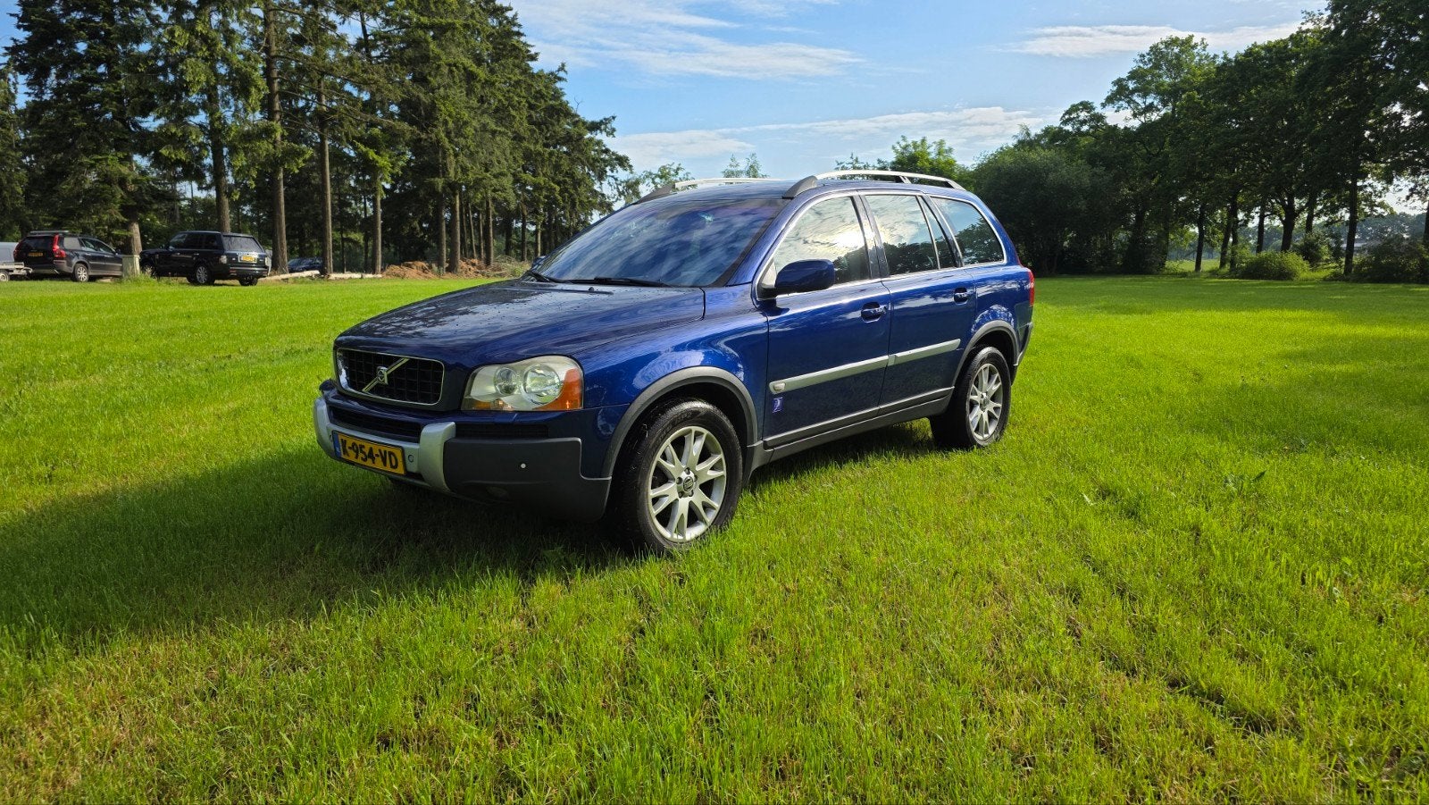 Volvo XC90 2.5 T Ocean Race Garantie!, Auto's, Zwart, 1928 kg, Blauw, 2521 cc