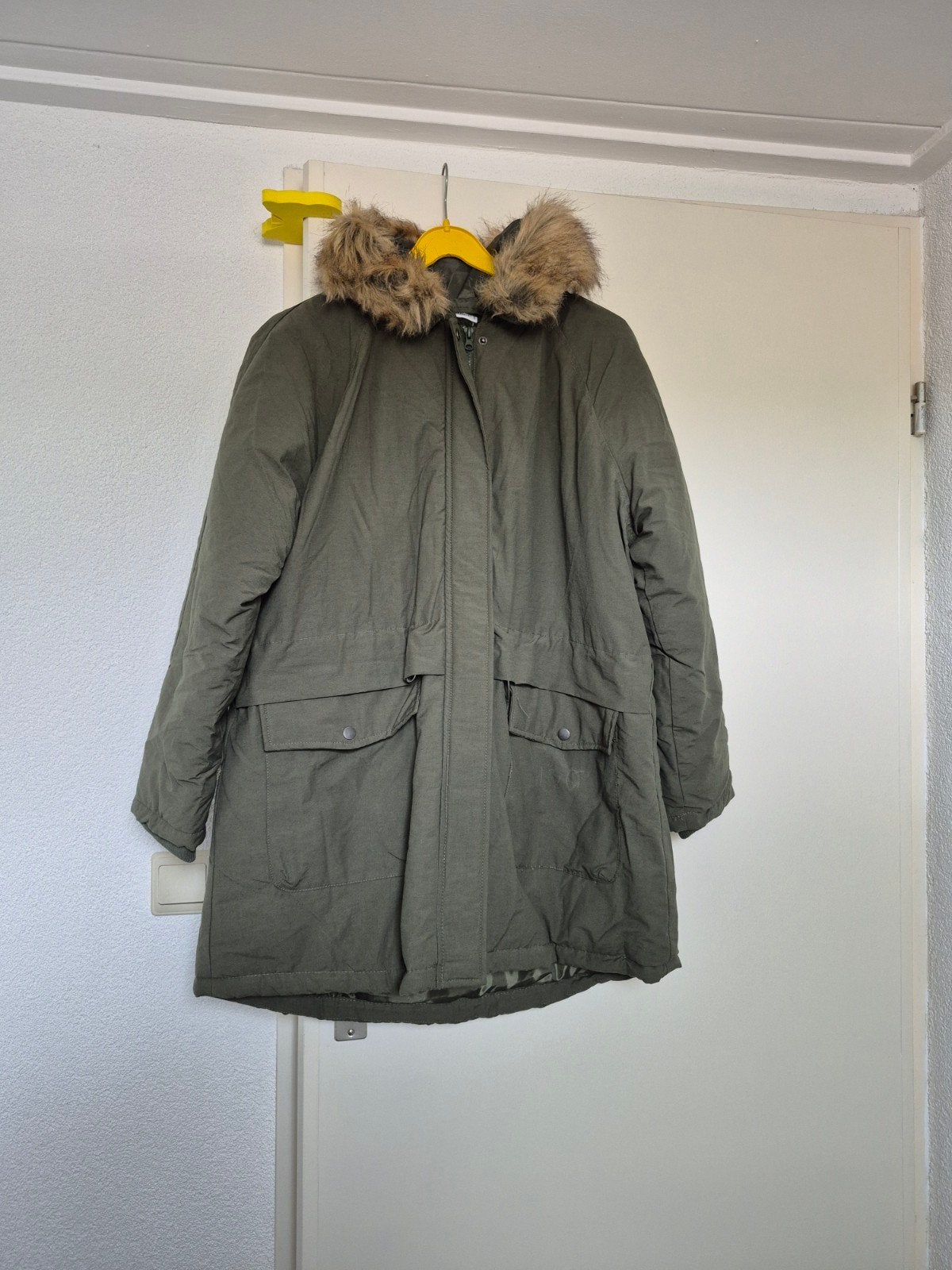 DAMES WINTERJAS MET CAPUCHON MAAT 44 NIEUW, Kleding | Dames, Ophalen, Nieuw, Maat 42/44 (L), Groen