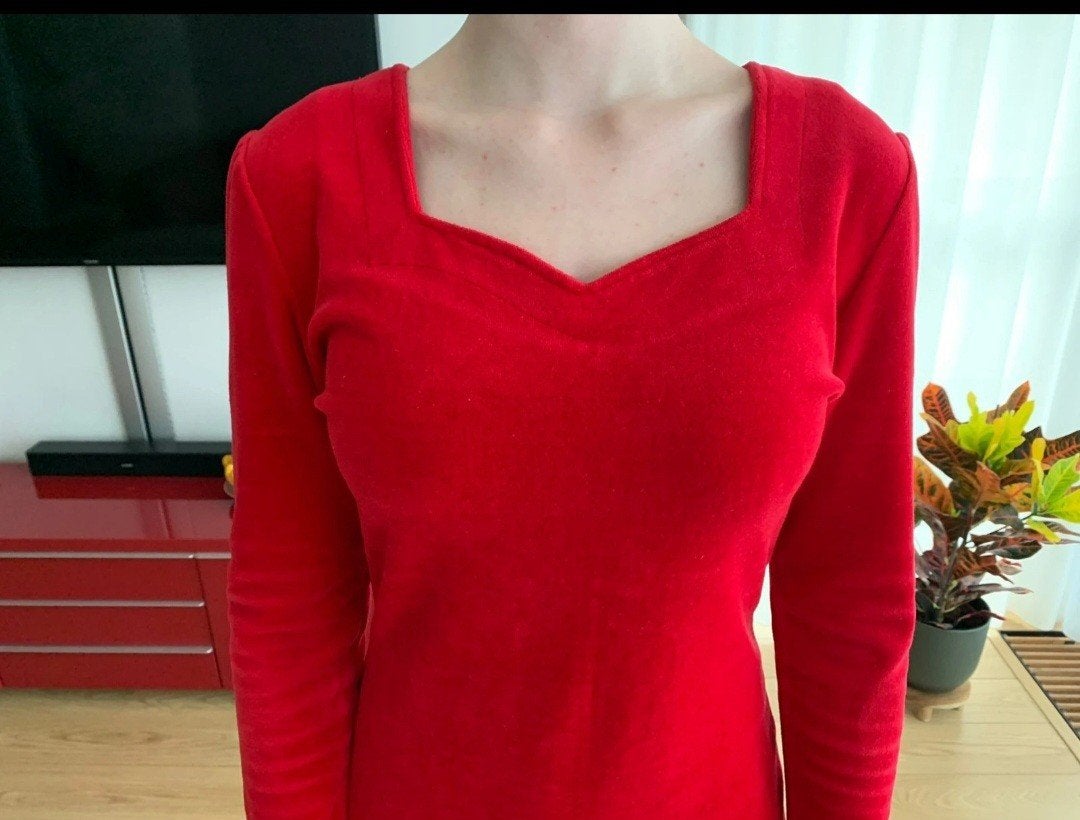 Rode Camaieu jurk, maat S, Camaieu, Ophalen of Verzenden, Zo goed als nieuw, Maat 36 (S)
