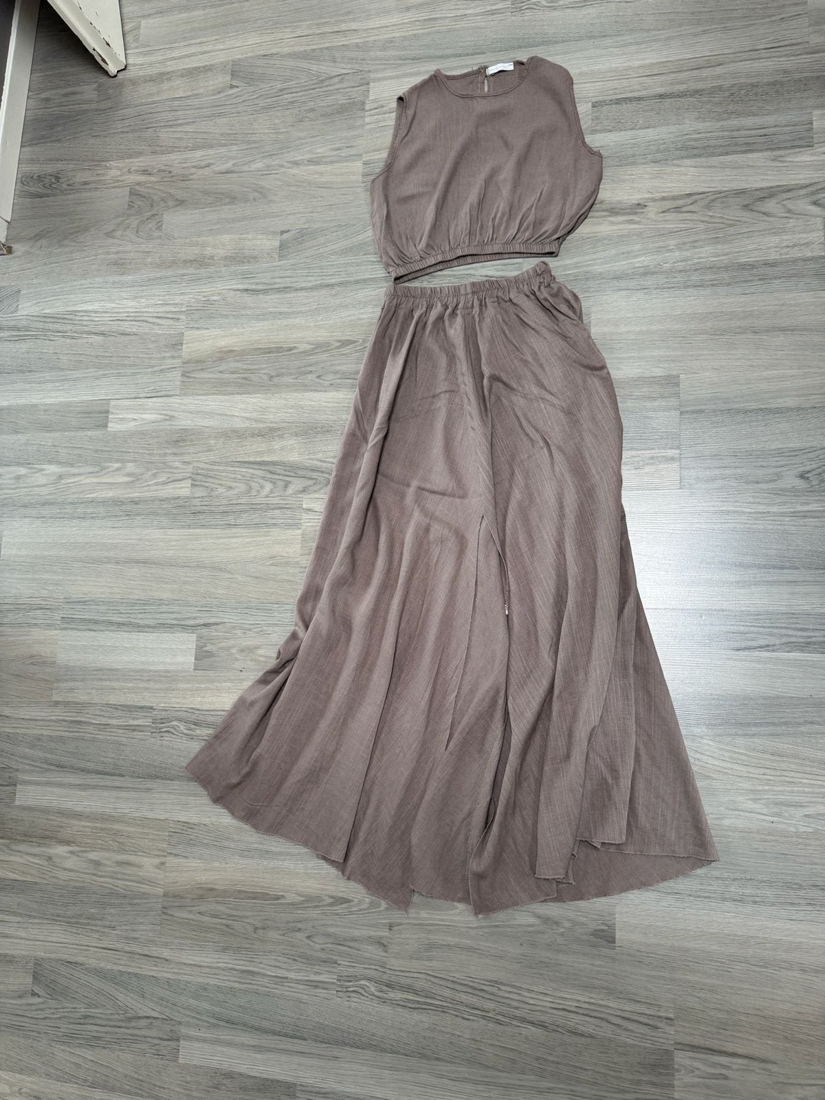Zara rok en top set XS/S - Nieuwe rok, gedragen top, Ophalen of Verzenden, Zo goed als nieuw, Maat 34 (XS) of kleiner, Onder de knie