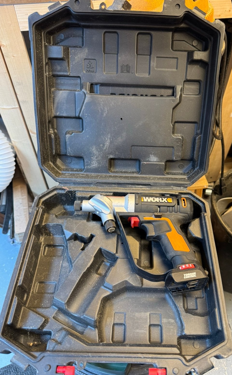 Worx Switchdriver 20v schroefboor accuboor, Ophalen, Zo goed als nieuw, Boor- en Schroefmachine, Variabele snelheid