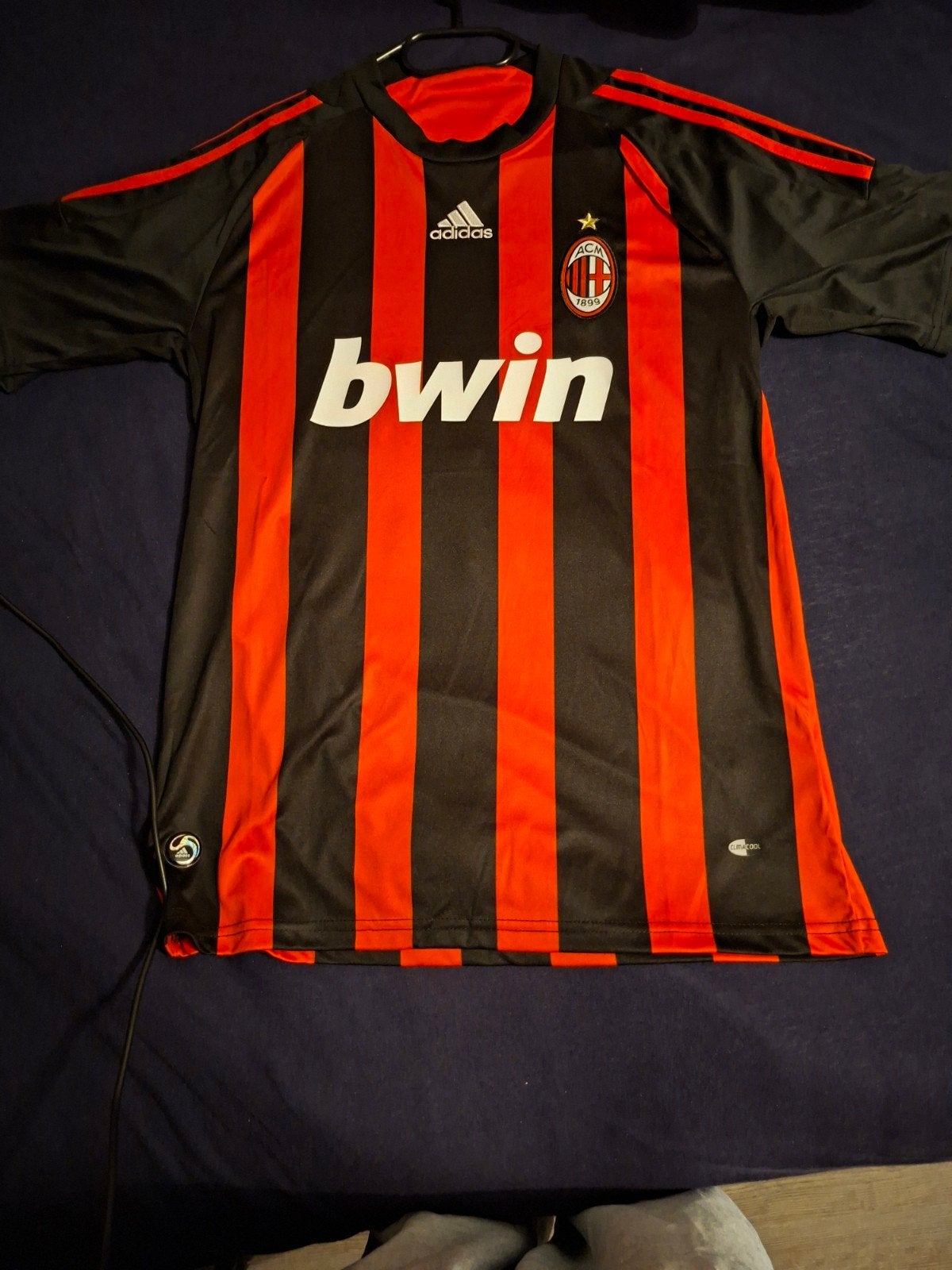 AC Milan Thuisshirt Kaka #22 gesigneerd - Maat M, Ophalen of Verzenden, Zo goed als nieuw, Adidas, Voetbal