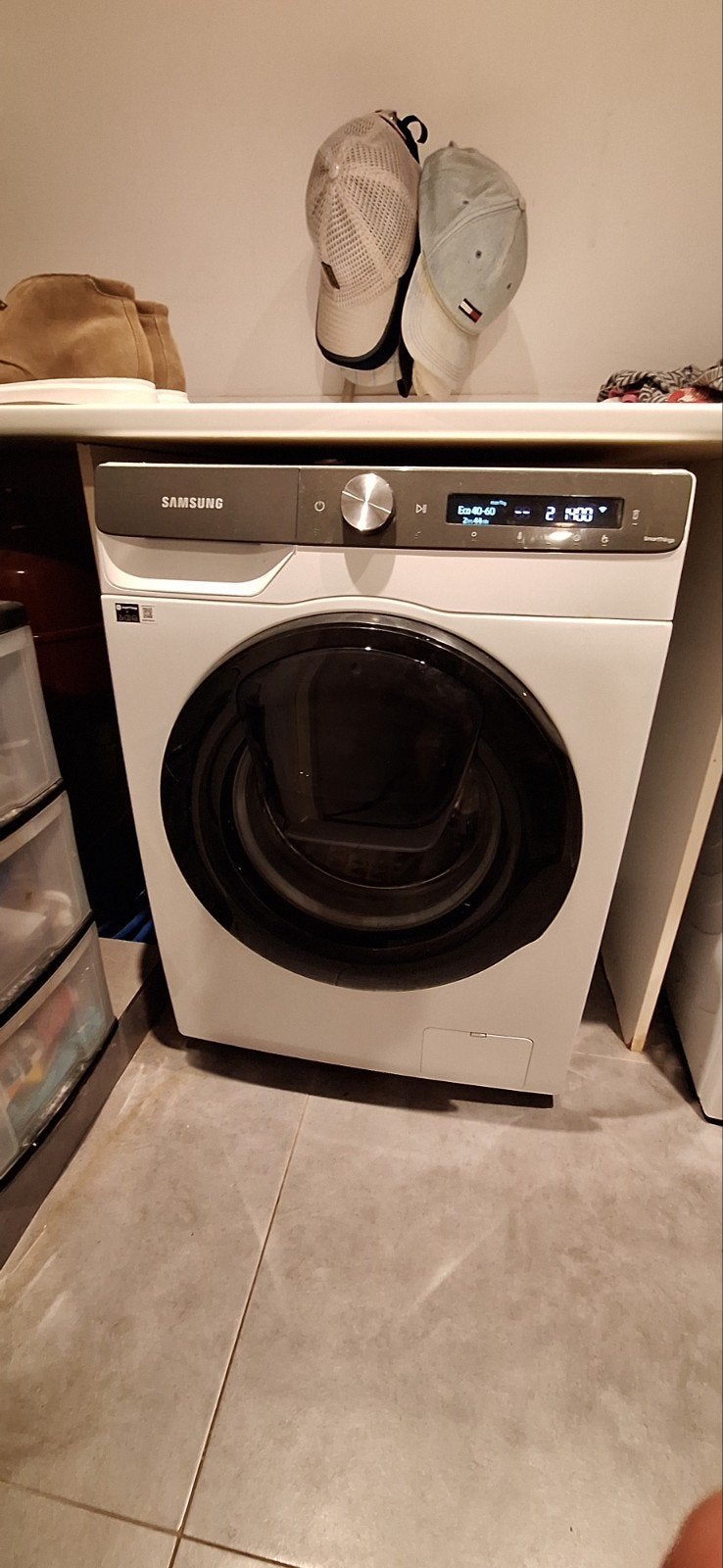 Samsung WW90T554AAT 5000-serie AddWash Wasmachine, Ophalen