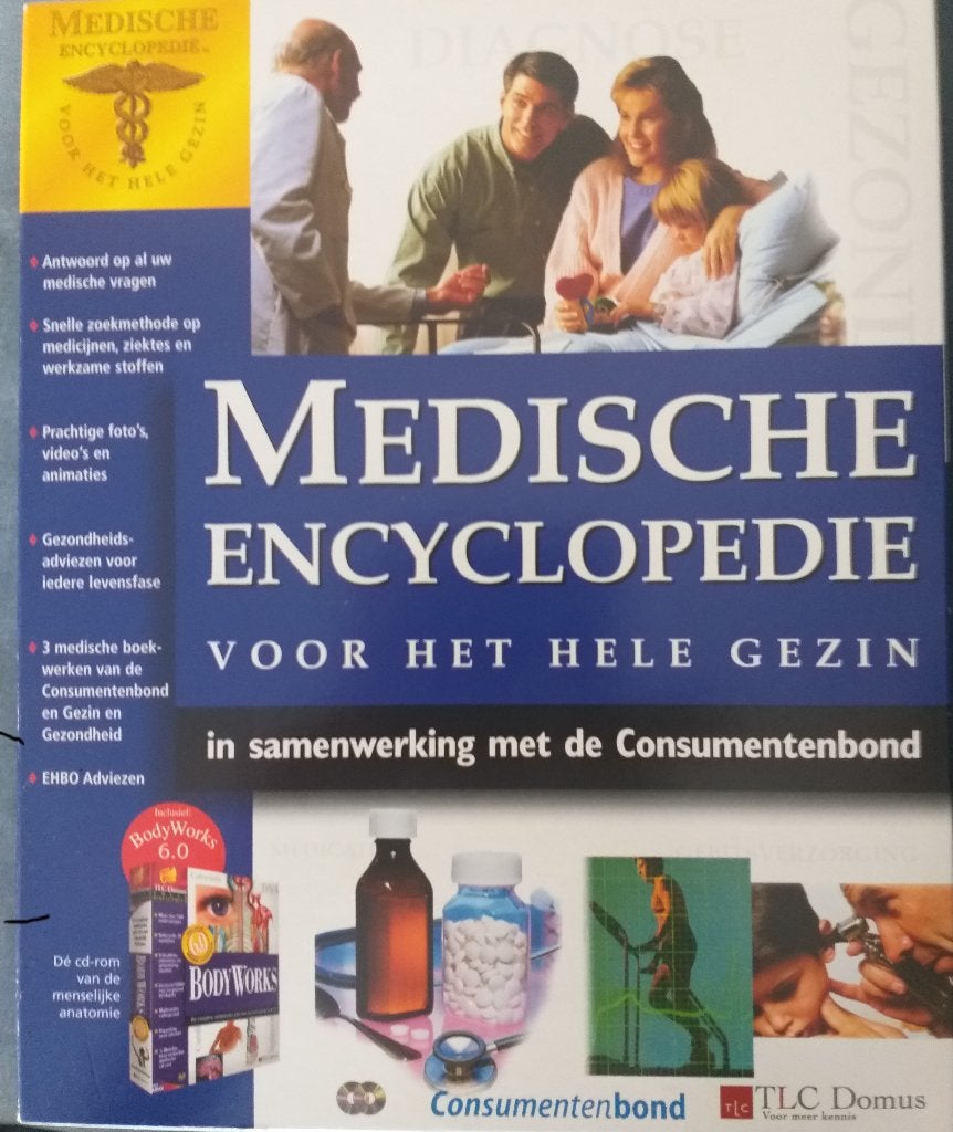 Medische Encyclopedie (digitaal) voor het hele gezin, Computers en Software, Educatie- en Cursussoftware, Ophalen of Verzenden