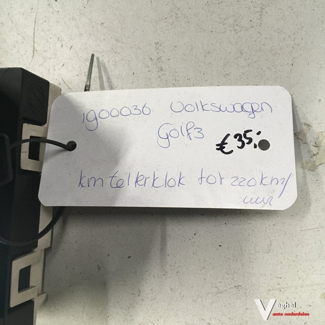 Vw Golf 3  1900036            Km Tellerklok     1H0 919 865, Auto-onderdelen, Gebruikt, -, -, Ophalen of Verzenden
