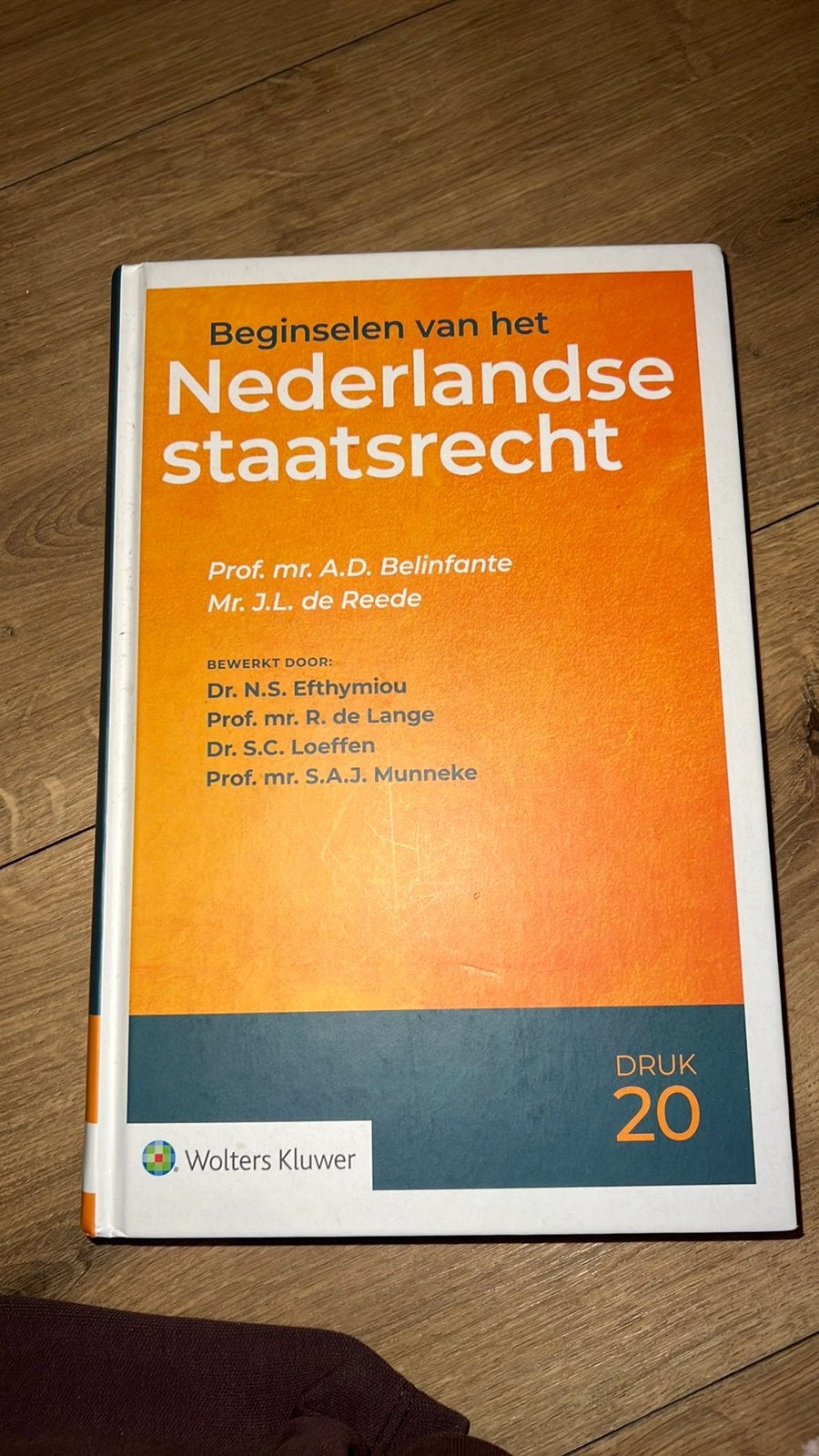 Beginselen van het Nederlandse staatsrecht - A.D. Belinfante, Ophalen of Verzenden, Alpha, Zo goed als nieuw, WO
