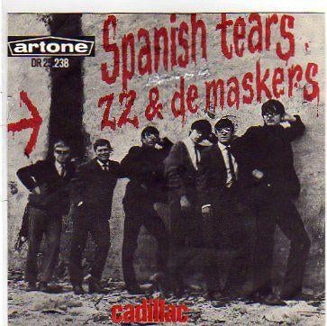 Nederbeat- ZZ & de Maskers- Spanish Tears, Gebruikt, Verzenden, 7 inch, Fotohoes