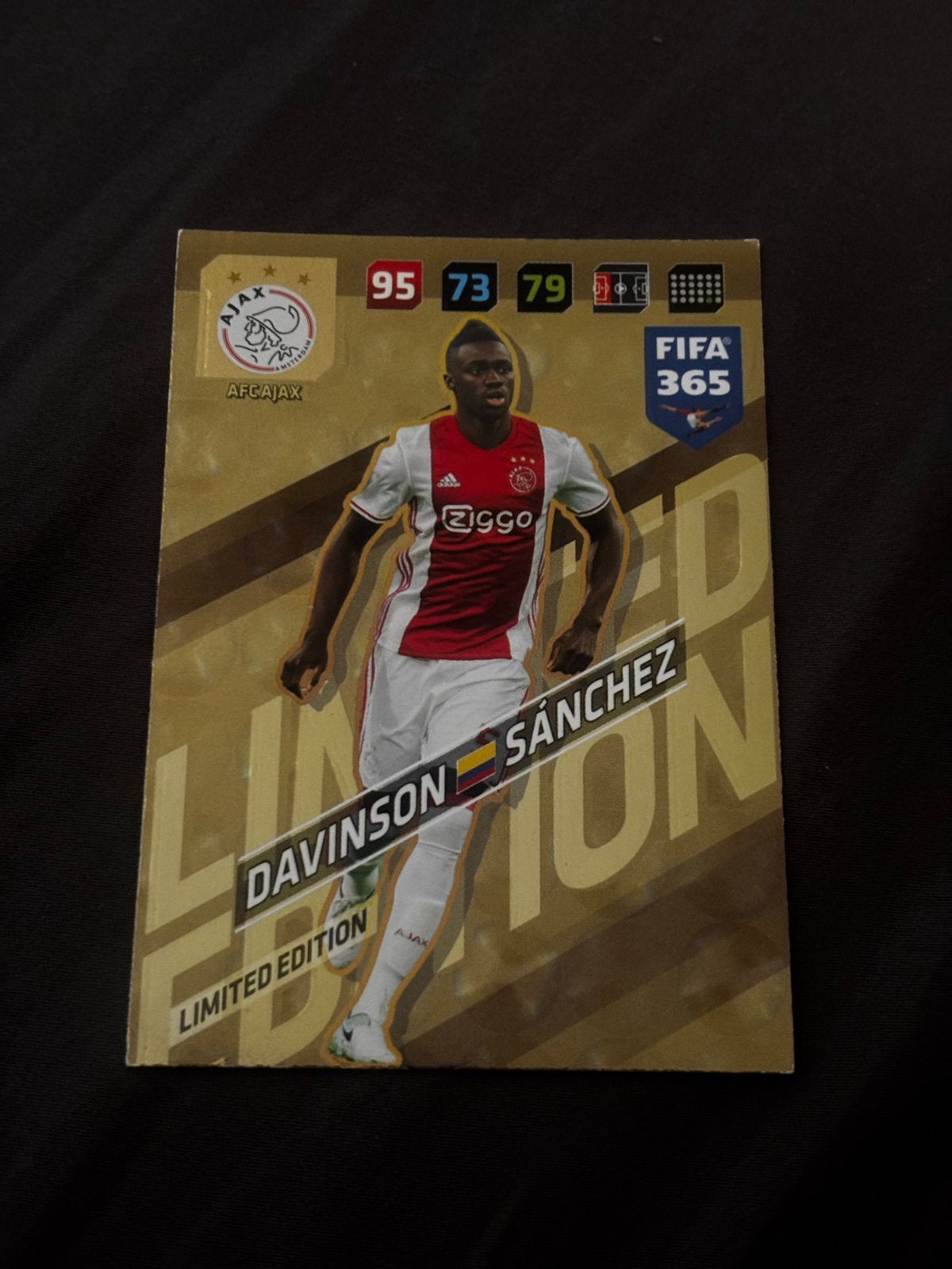 Davinson Sánchez FIFA 365 Limited Edition Spelerskaart, Ophalen of Verzenden, Zo goed als nieuw, Ajax, Spelerskaart