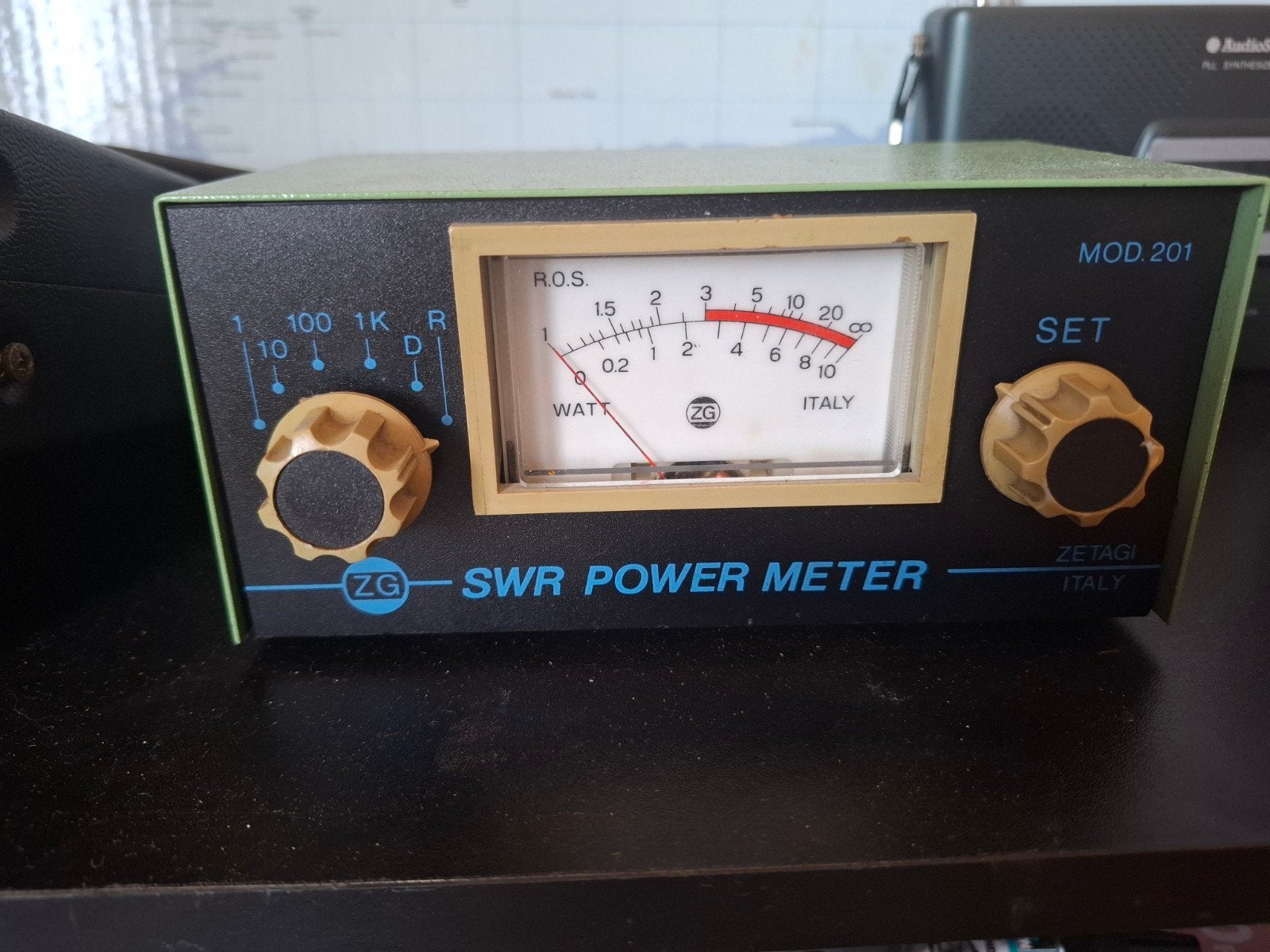 Swr power meter, Verzenden, Zender