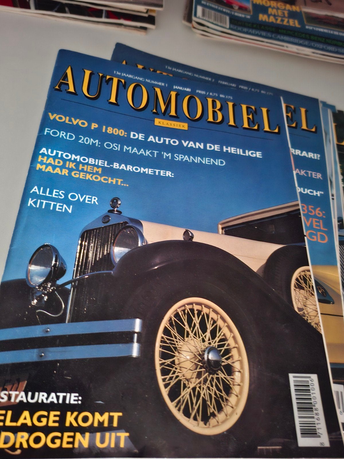 Automobiel Klassiek - Complete Jaargang 1992, Ophalen of Verzenden, Gelezen, Overige typen