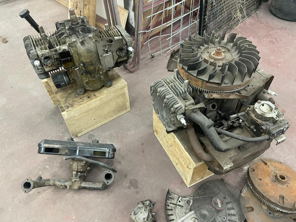 Briggs & stratton boxer onderdelen, Ophalen, Gebruikt
