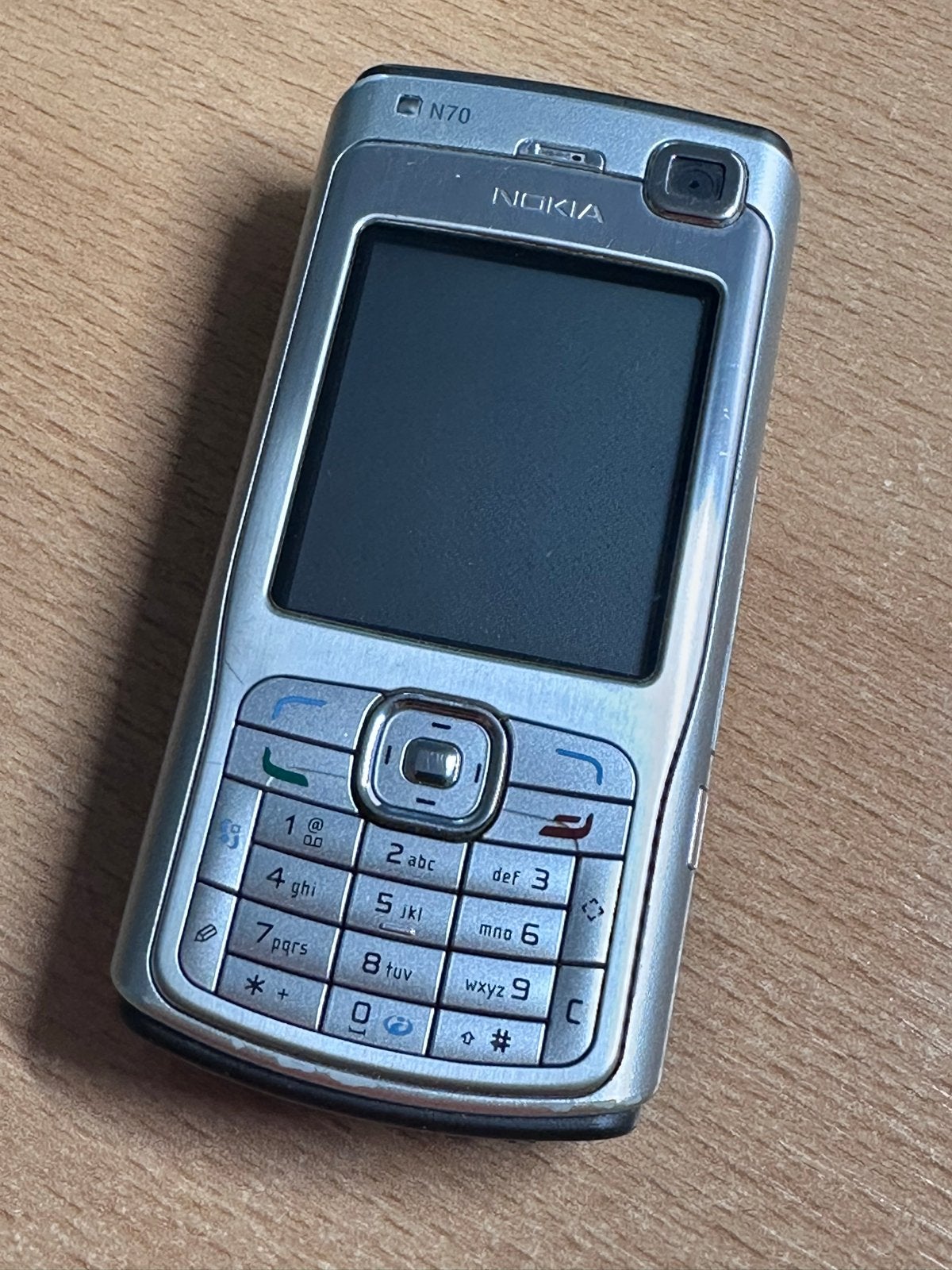 Nokia N70 vintage 3G smartphone, Telecommunicatie, Mobiele telefoons | Nokia, Gebruikt, Ophalen of Verzenden, Minder dan 3 megapixel