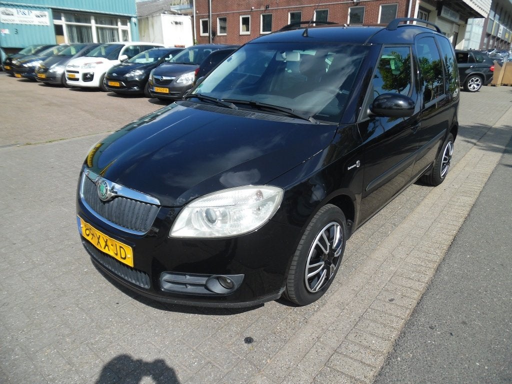 Skoda Roomster apk 2.27 airco 1.4-16V Style nap (bj 2007), Gebruikt, 4 cilinders, Roomster, Origineel Nederlands