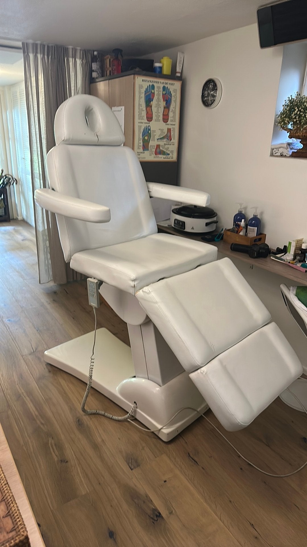 Pedicure-schoonheidsbehandelingen- massage stoel, Sport en Fitness, Ophalen, Gebruikt, Massagestoel of Kussen