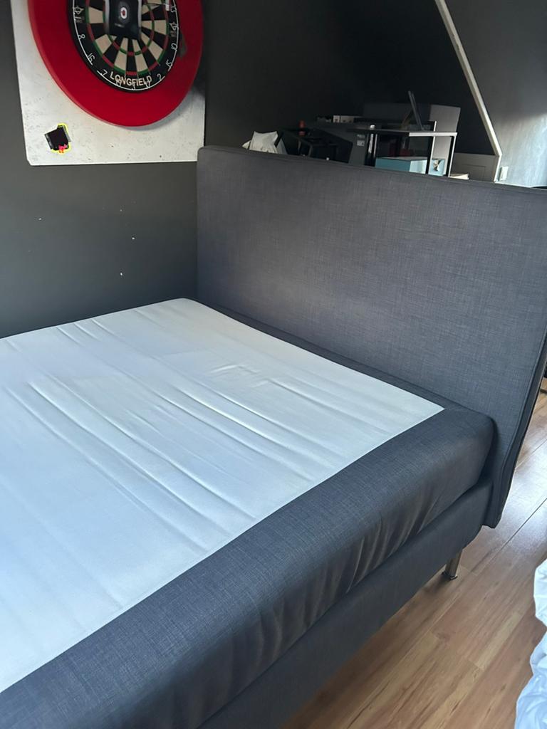 Bed IKEA 160cm, Ophalen, Gebruikt, Tweepersoons, 200 cm