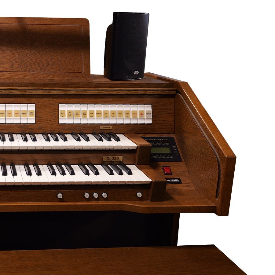 Content D4330 + MAS Donker Eiken Occasion Orgel, 2 klavieren, Ophalen of Verzenden, 3364 AE, Info@johdeheer.nl