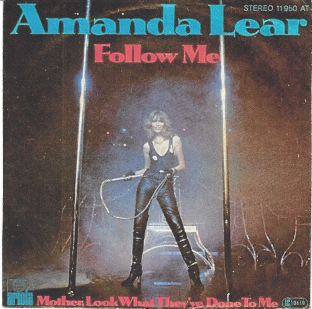 AMANDA LEAR 45T SINGLE: FOLLOW ME, Cd's en Dvd's, Vinyl Singles, Ophalen of Verzenden, Gebruikt, Pop