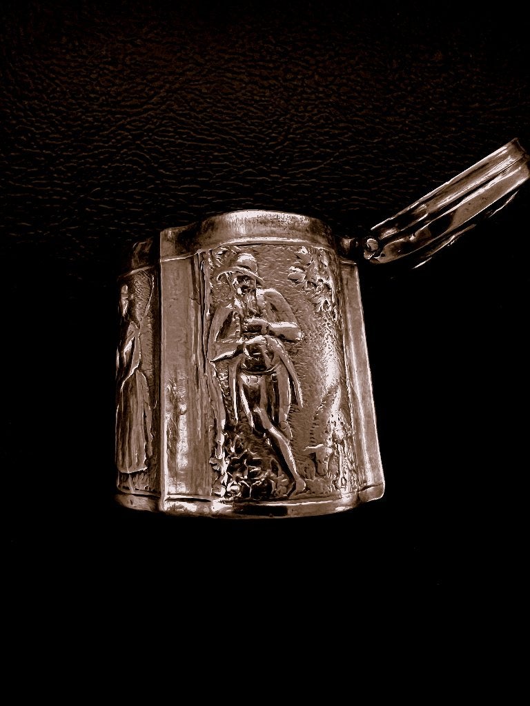 LODEREINDOOSJE zilver Schoonhoven 1796, Ophalen of Verzenden, Zilver