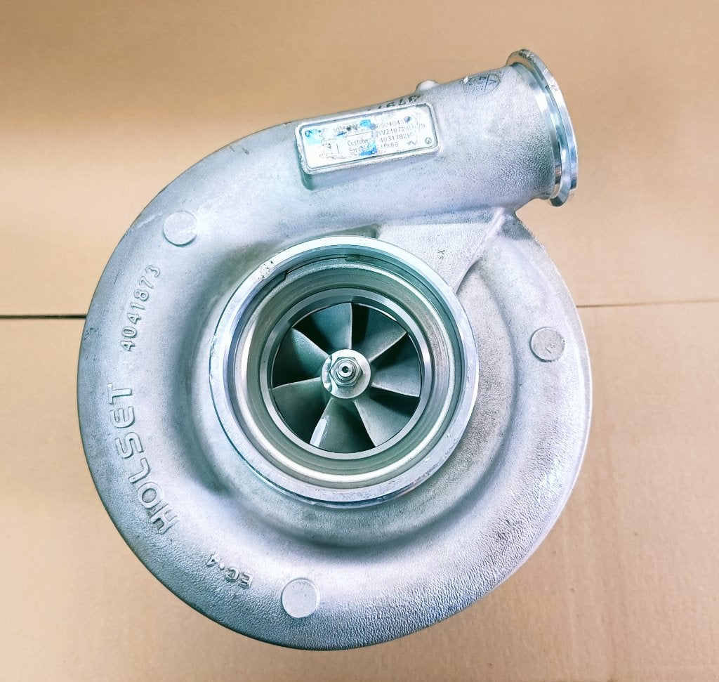 Turbocharger Holset HX55 #11 twin V-band, Motoren, Ophalen of Verzenden