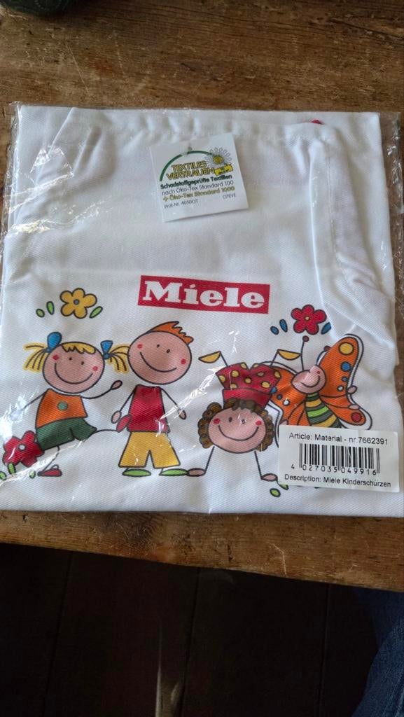 Miele kinderschort - Nieuw in verpakking, Ophalen of Verzenden