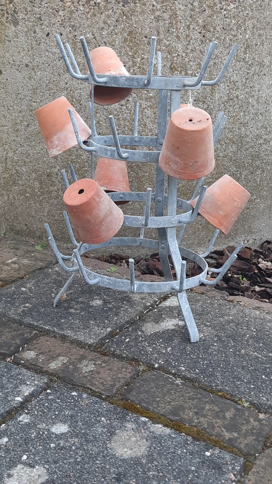 Porte bouteille pinnenrek (nuzzelspul), Ophalen