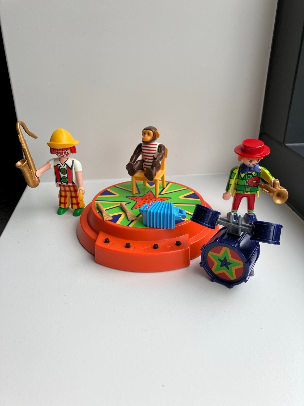 Playmobil Circus Clown Orkest 4231 - met muziek, Kinderen en Baby's, Gebruikt, Complete set, Overige typen, Ophalen of Verzenden