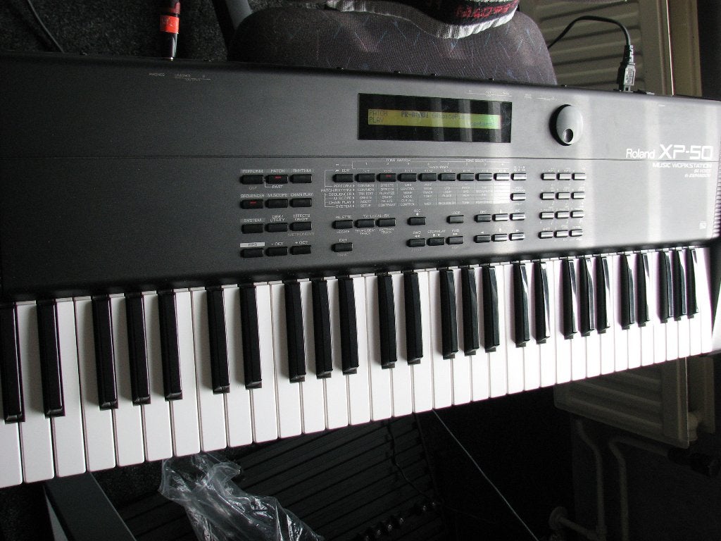 Roland XP50, Ophalen, Roland, Met midi-aansluiting, 61 toetsen