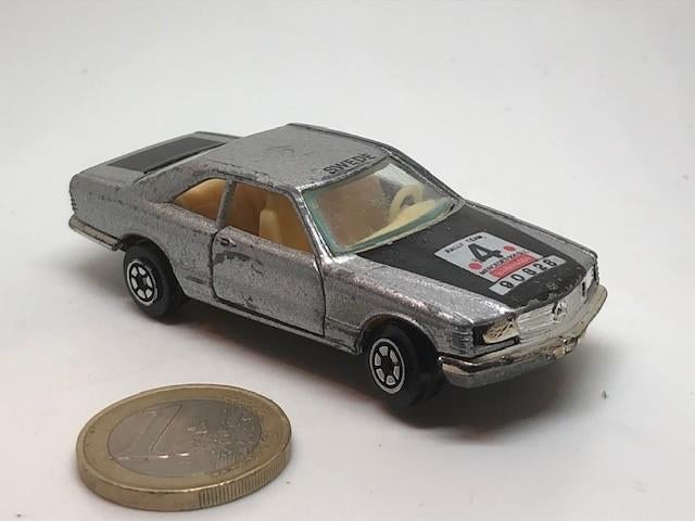Mercedes 500 SEC, Yatming, Hobby en Vrije tijd, Ophalen of Verzenden, Gebruikt, Auto