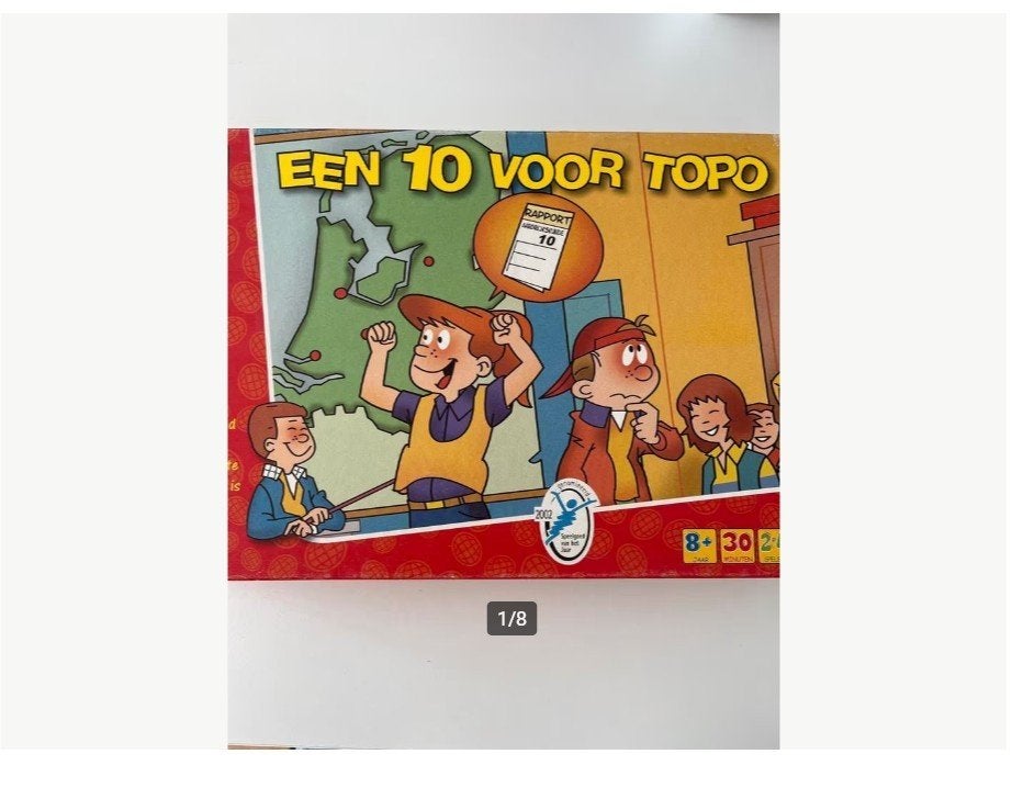 Een 10 voor Topo - Jumbo Bordspel, Ophalen, Gebruikt