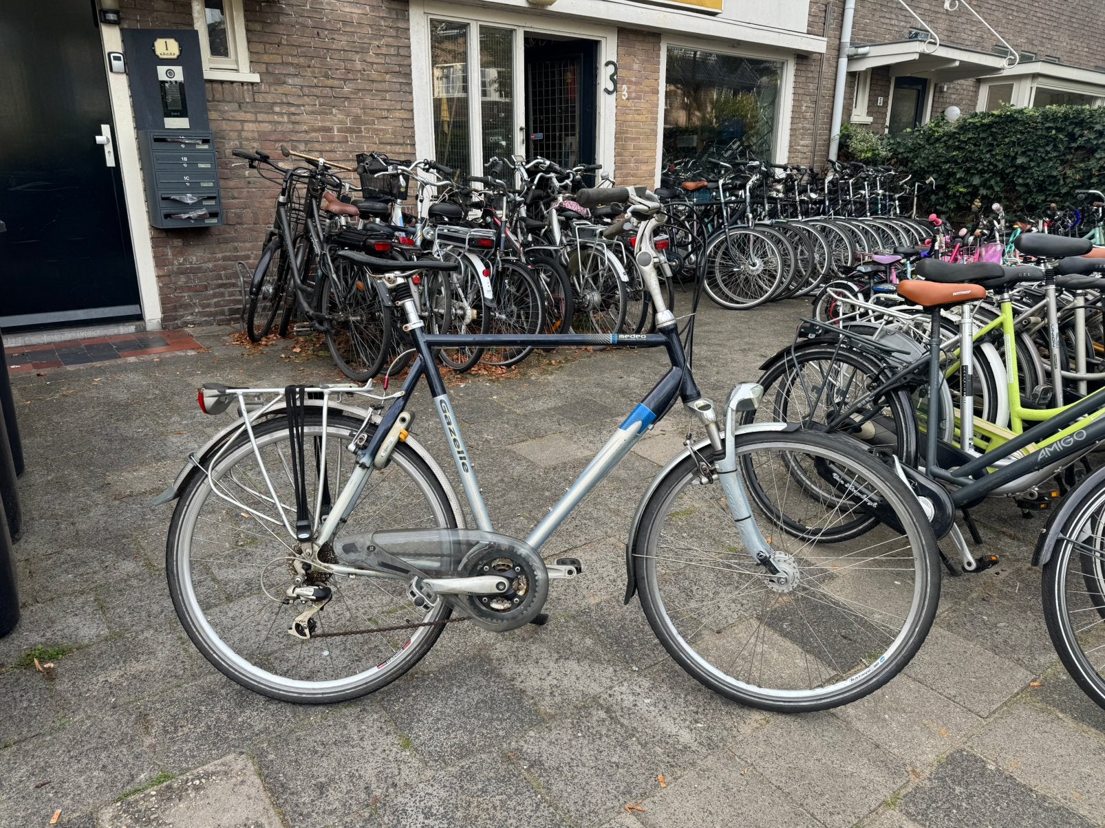Te koop Gazelle herenfiets met 21 versnellingen maat 28 inch, Ophalen, 28 inch, Gebruikt, Velgrem