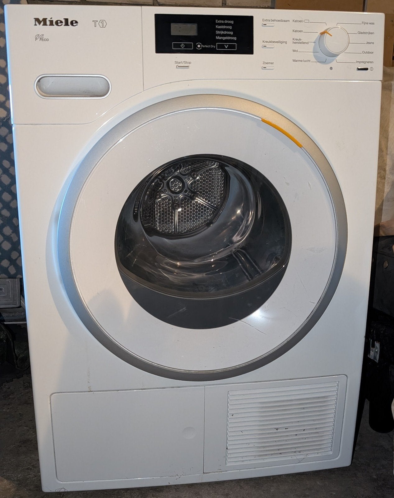 Miele T1 warmtepompdroger - PerfectDry, 8kg, Ophalen, 6 tot 8 kg, Anti-kreukfase, Zo goed als nieuw
