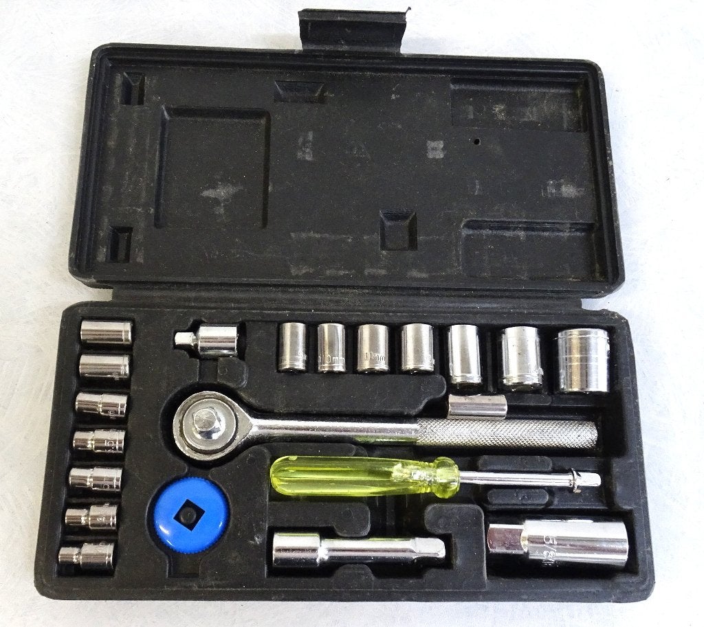 Te koop: Dopsleutelset nieuw in doos., Ophalen of Verzenden, Nieuw, Gereedschapsset