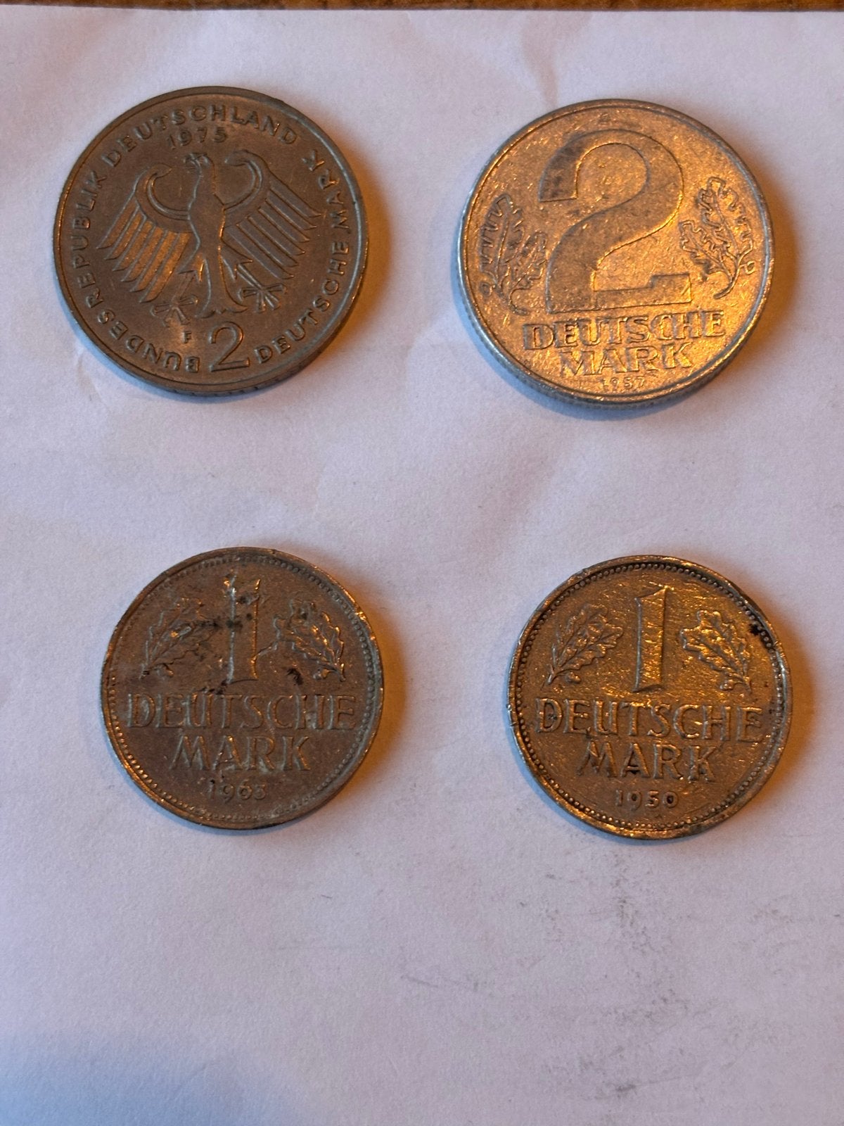 Duitse Mark Munten Set - Diverse Jaren, Ophalen of Verzenden, Duitsland, Setje