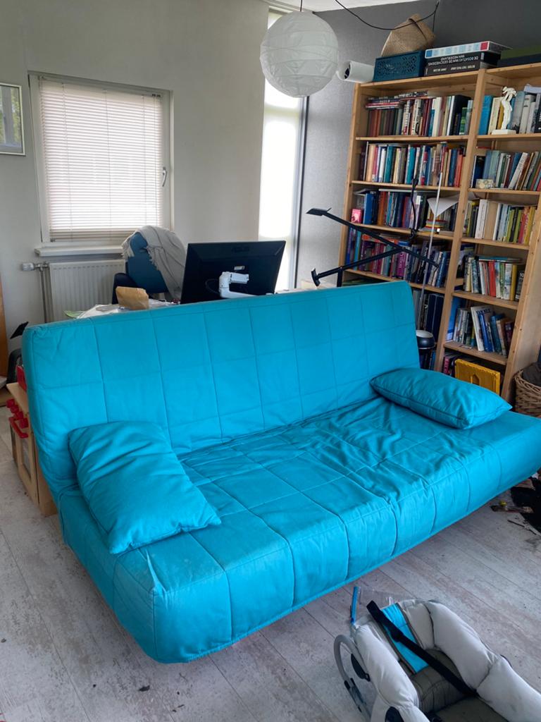 Gratis Ikea slaapbank Beddinge Ikea, Huis en Inrichting, Slaapkamer | Slaapbanken, Ophalen, Gebruikt, Tweepersoons, 140 cm