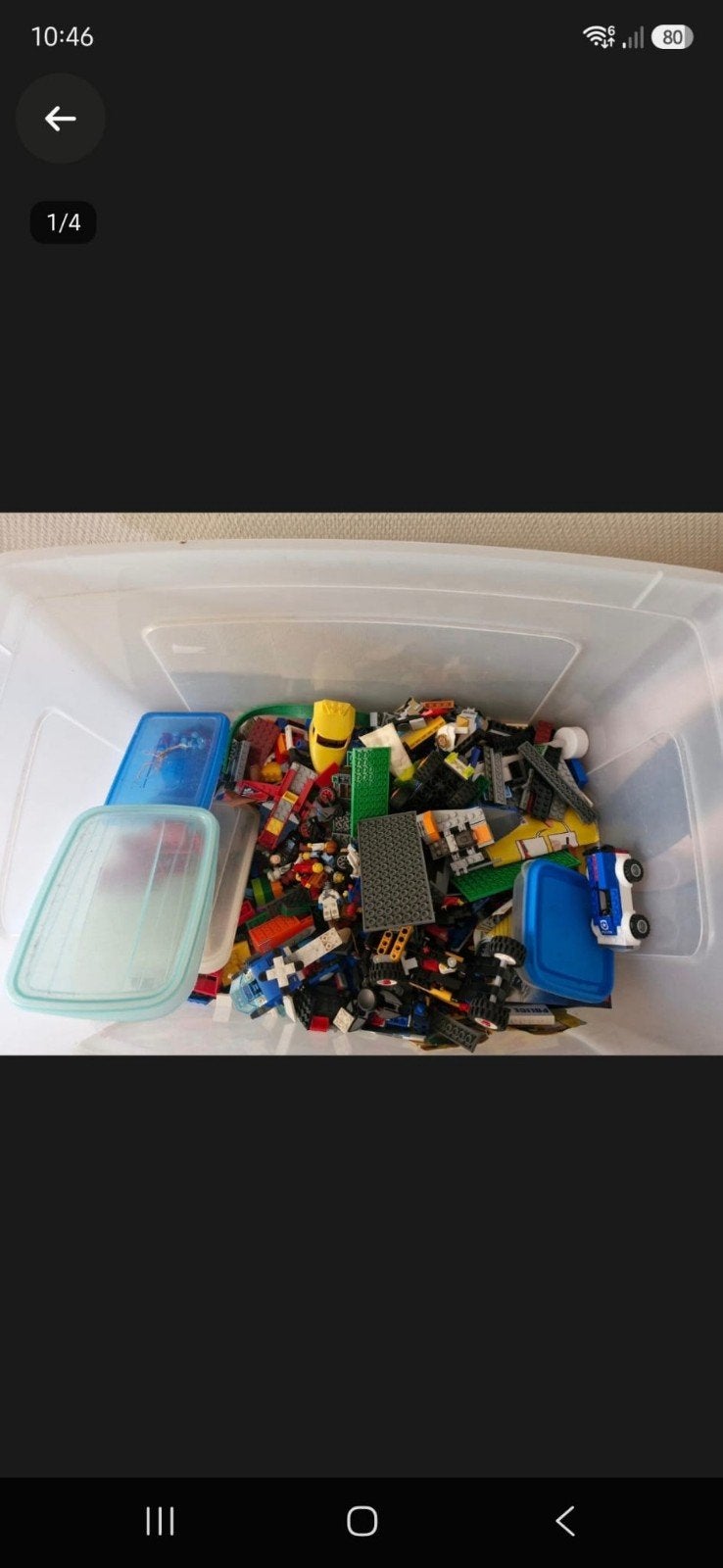 Grote partij LEGO met grondplaten en diverse onderdelen, Kinderen en Baby's, Speelgoed | Duplo en Lego, Ophalen, Gebruikt, Lego