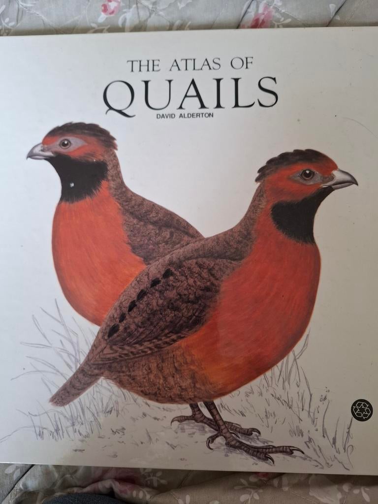 The Atlas of Quails - David Alderton, Boeken, Ophalen of Verzenden, Zo goed als nieuw, Vogels, David Alderton