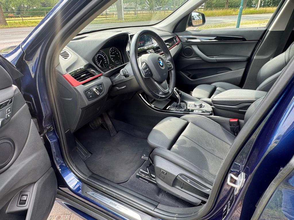 BMW X1 SDRIVE20I Sportline, 1998 cc, Blauw, Leder, Bedrijf