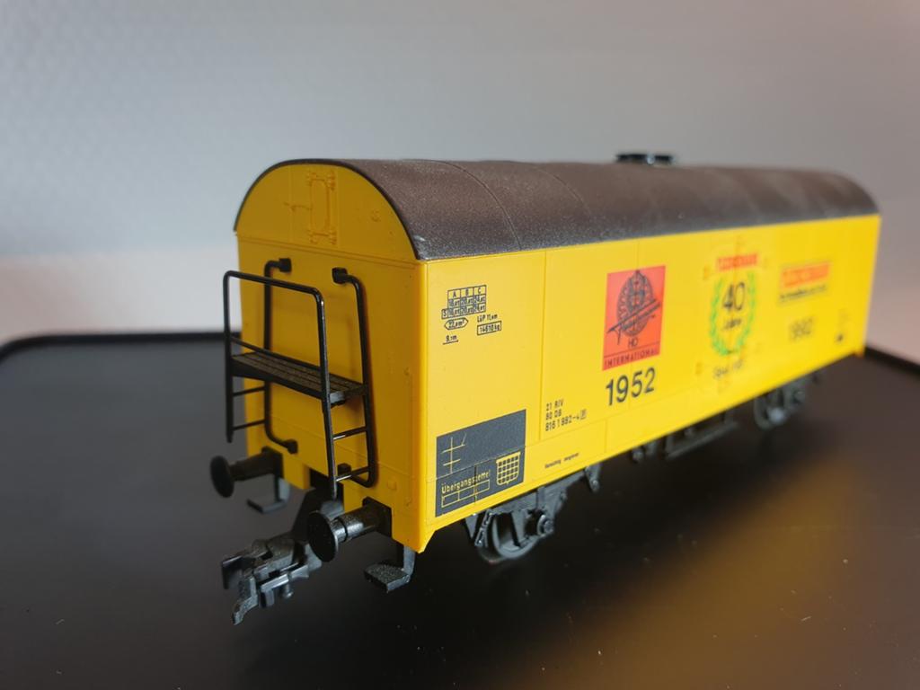 Fleischmann HO wagon - goede staat, trede gebroken, Ophalen of Verzenden