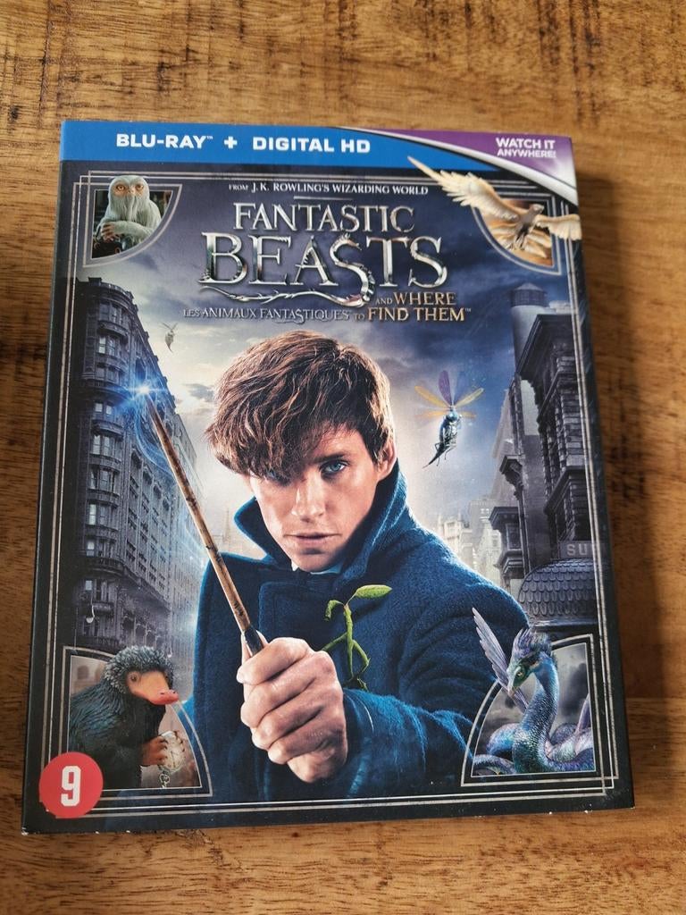 Fantastic Beasts and Where to Find Them Blu-ray, Cd's en Dvd's, Blu-ray, Ophalen of Verzenden, Zo goed als nieuw, Avontuur