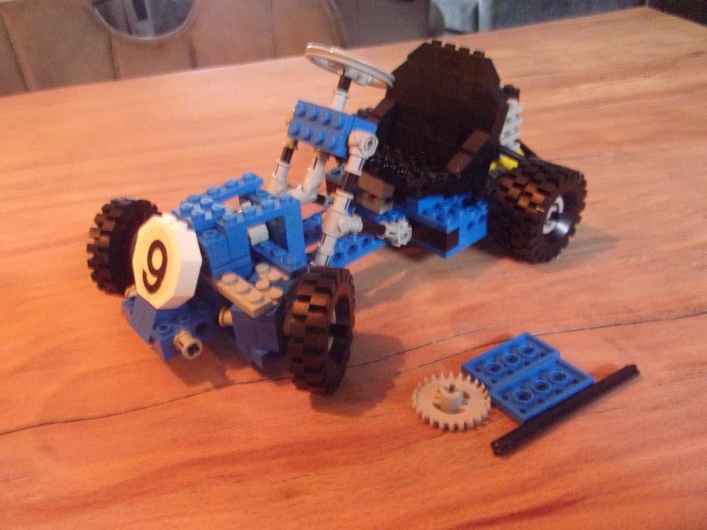 Lego Technic 854-1 / 948-1 Go-Kart uit 1978, Gebruikt, Lego, Ophalen of Verzenden, Complete set