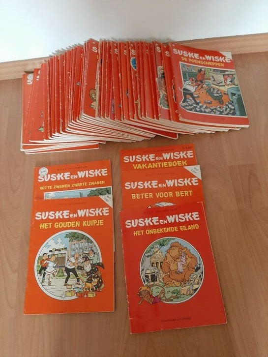 Suske en Wiske stripboeken, Meerdere stripboeken, Ophalen, Gelezen, Willy Vandersteen