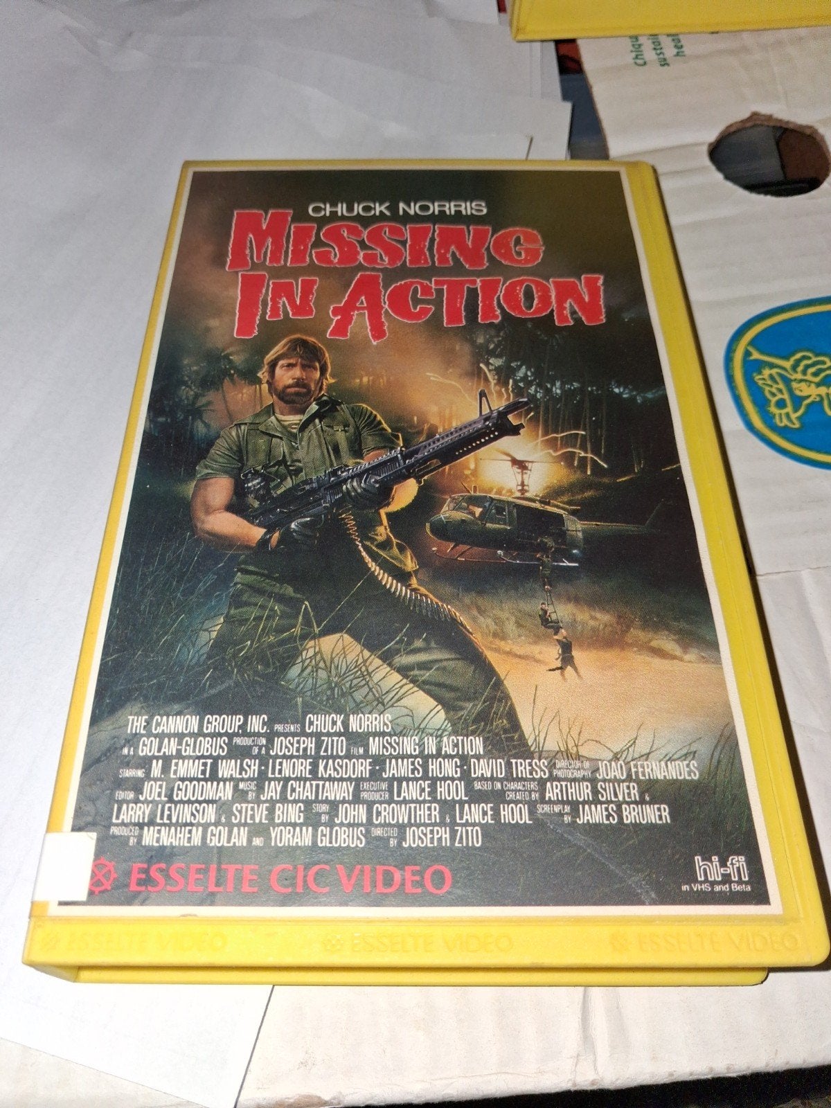 Vhs ex-rental  - Missing In Action, Vanaf 16 jaar, Ophalen of Verzenden, Gebruikt, Horror