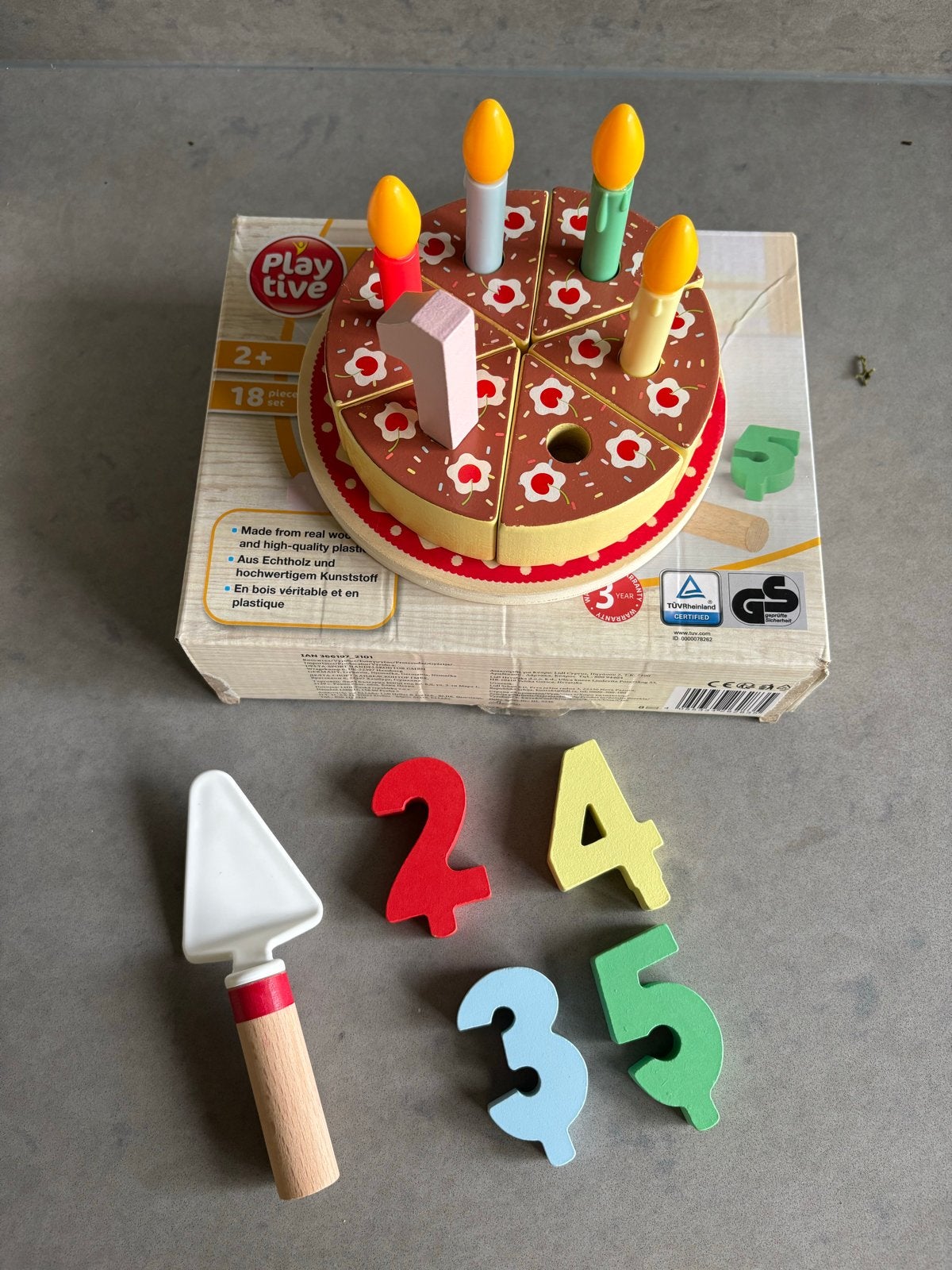 Playtive Houten Speelgoed: Taart, Groenten & Pizza Set, Kinderen en Baby's, Speelgoed | Houten speelgoed, Ophalen of Verzenden