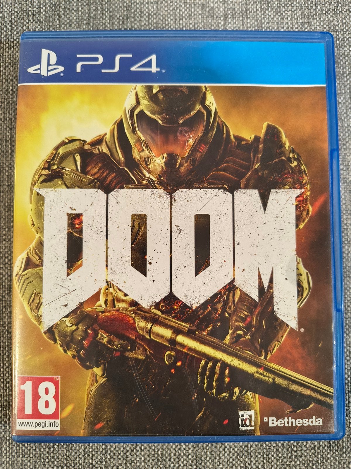 DOOM (PS4) - Zo goed als nieuw, Spelcomputers en Games, Online, Vanaf 18 jaar, Shooter, 1 speler