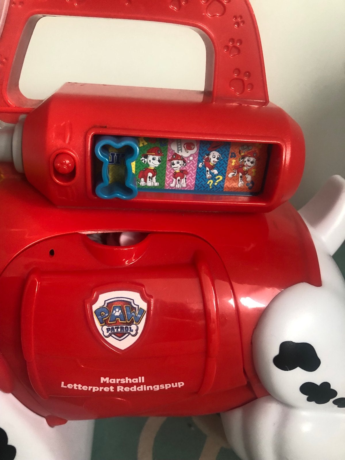 Paw Patrol Marshall Letterpret Reddingspup, Ophalen of Verzenden, Zo goed als nieuw, Jongen of Meisje